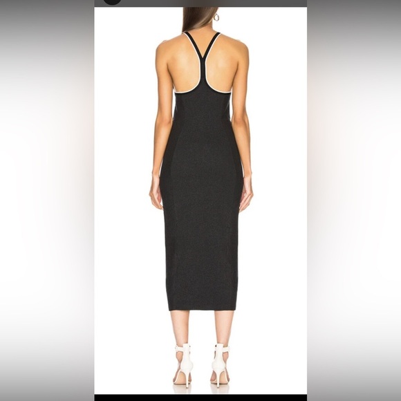 Rag & Bone Watts Racerback Ribbed Knit Midi Dress, Size SP, EUC - Picture 7 of 7